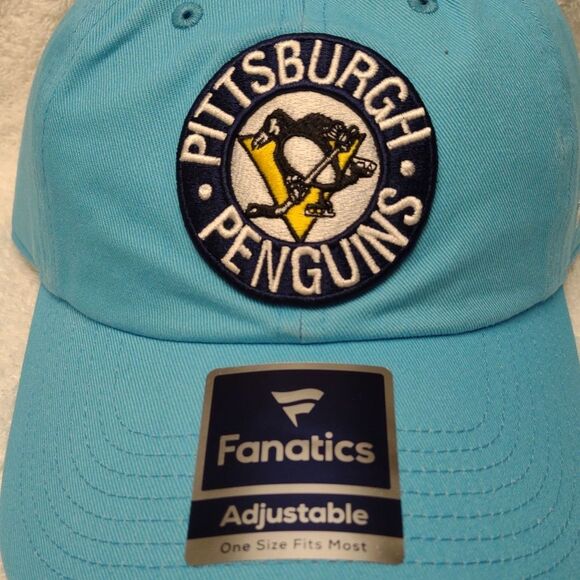 Fanatics Pittsburgh Penguins Sliderback Hats - New - Picture 2 of 11